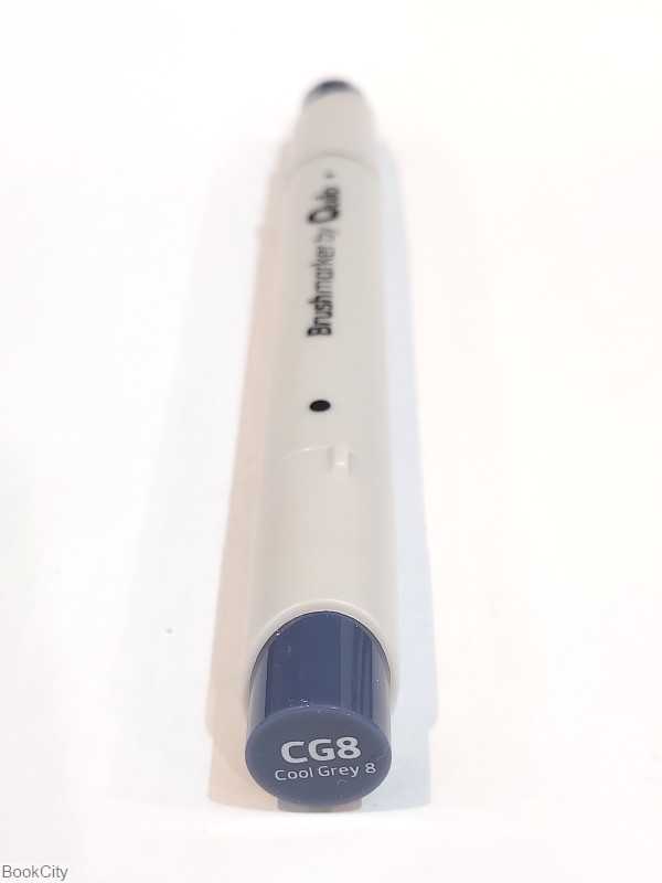 ماژیک طراحی 2 سر Quilo CG8 Cool Grey 8 Brush