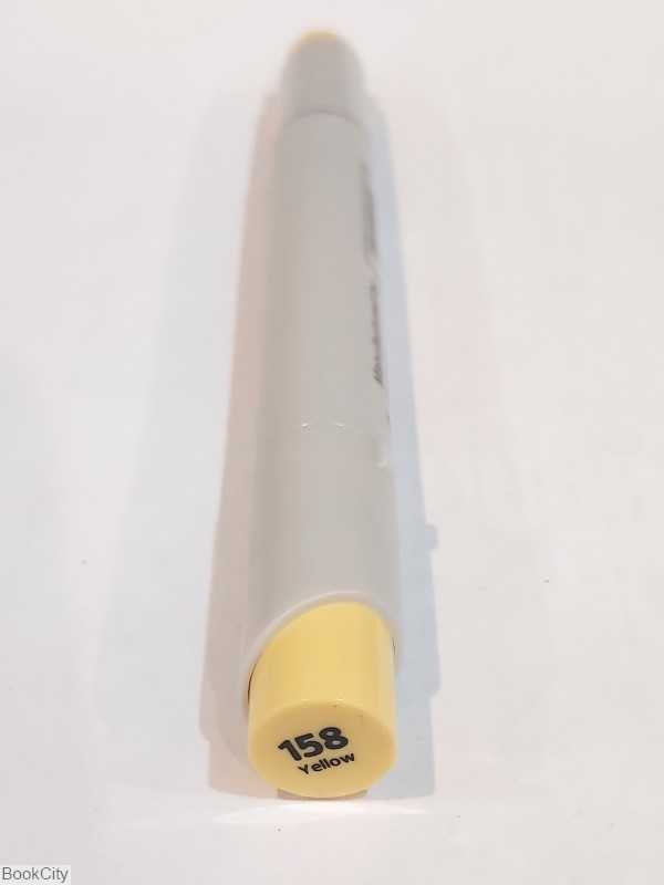 ماژیک طراحی 2 سر Quilo 158 Yellow Brush