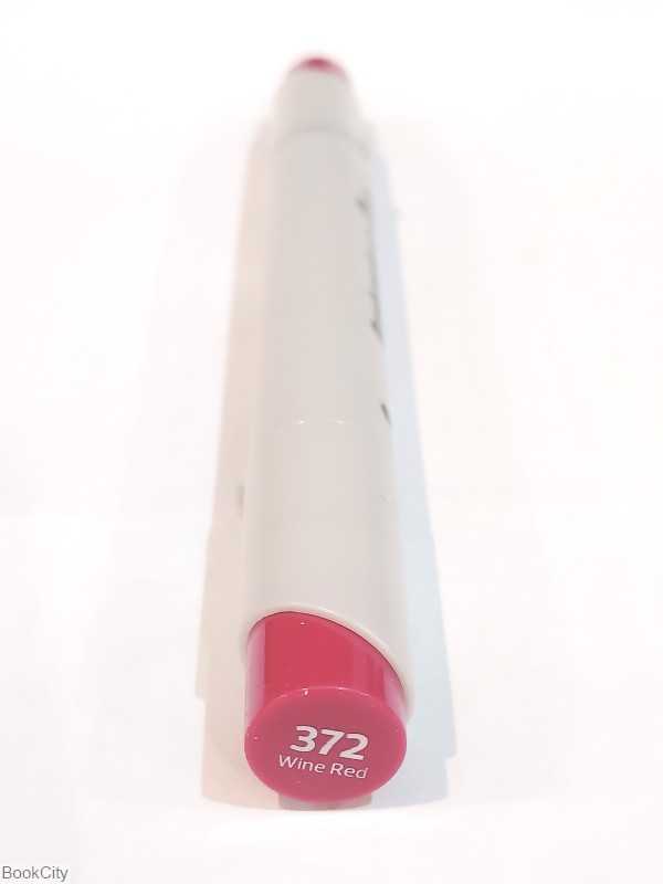 ماژیک طراحی 2 سر Quilo 372 Wine Red Brush