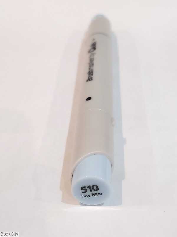 ماژیک طراحی 2 سر Quilo 510 Sky Blue Brush