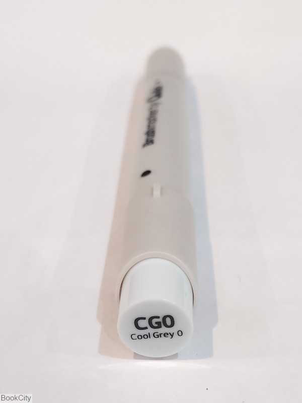 ماژیک طراحی 2 سر Quilo CG0 Cool Grey 0 Brush