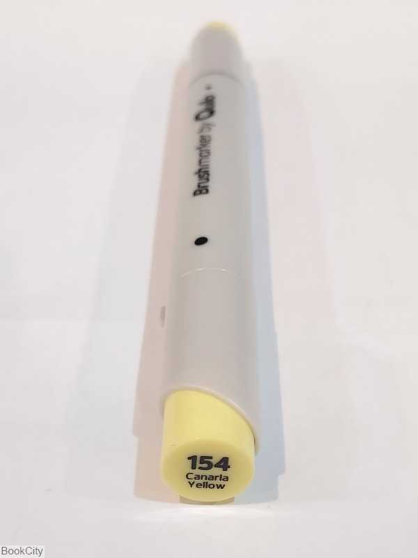 ماژیک طراحی 2 سر Quilo 154 Canaria Yellow Brush