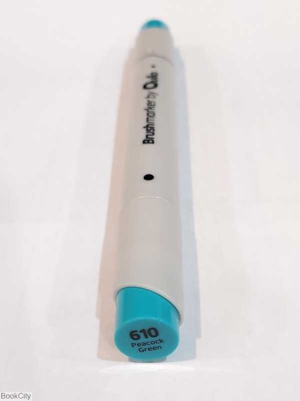 ماژیک طراحی 2 سر Quilo 610 Peacock Green Brush
