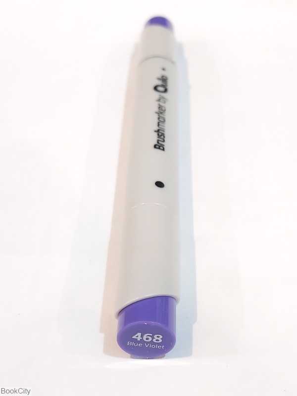 ماژیک طراحی 2 سر Quilo 468 Blue Violet Brush