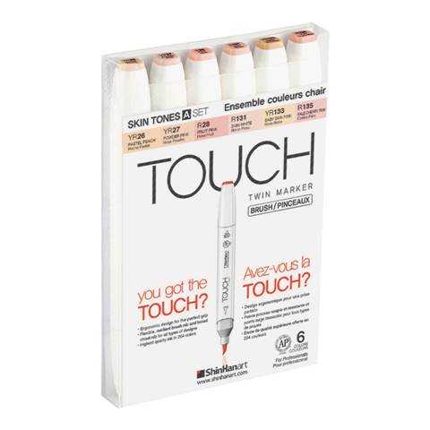 ماژیک 6 رنگ TOUCH 1200622 A