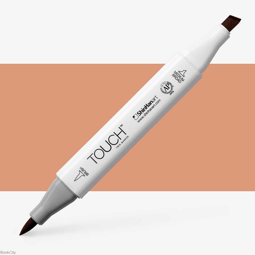 ماژیک طراحی TOUCH BR112 Leather Brown Brush