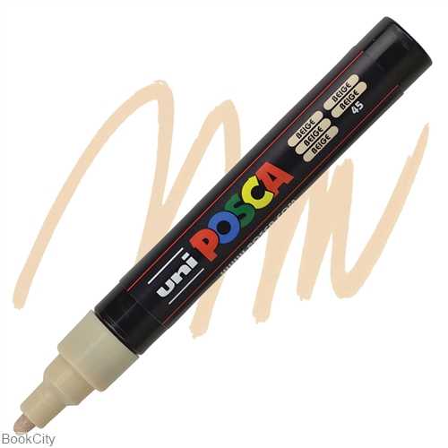ماژیک پوششی بژ نوک گرد Uniball PC5M Posca 1.8-2.5mm