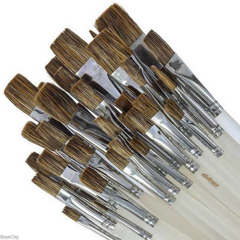 قلم‌مو 2 تخت مو زبر طبیعی بلند Pars Artist 3050 - 0