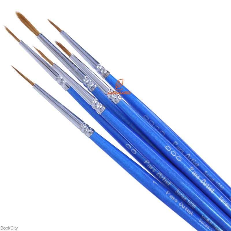 قلم‌مو 0 گرد تذهیب Pars Artist 1030 - 0