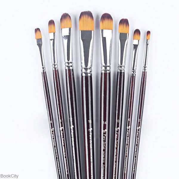 قلم‌مو 12 زبان گربه بلند Pars Artist 3010 - 0