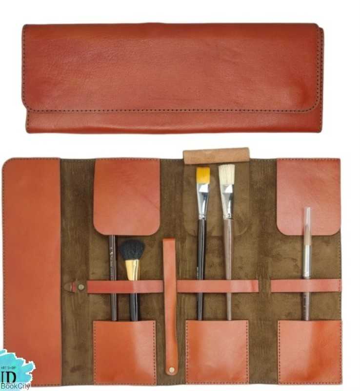 کیف قلم‌مو چرم طبیعی Pars Artist - 0