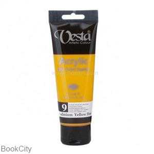 رنگ آکریلیک Vesta 75ml Cadmium Yellow Hue 9