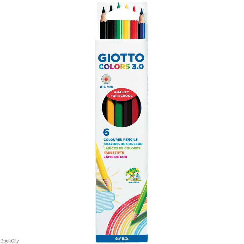 مدادرنگی 6 رنگ GIOTTO 276800