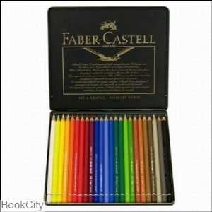 مدادرنگی 24 رنگ فلزی FABER CASTELL 110024 Polychromos - 0
