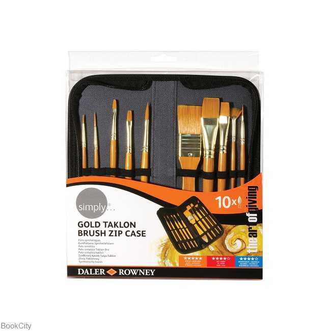 ست قلم‌مو با کیف DALER ROWNEY 216929010