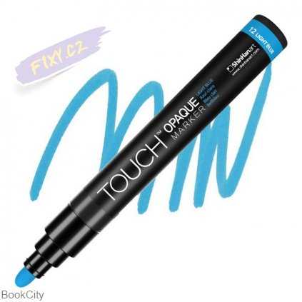 ماژیک پوششی TOUCH Medium 12 Light Blue 1.5