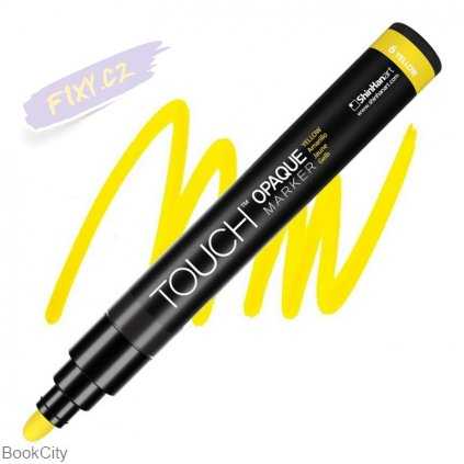 ماژیک پوششی TOUCH Medium 6 Yellow 1.5