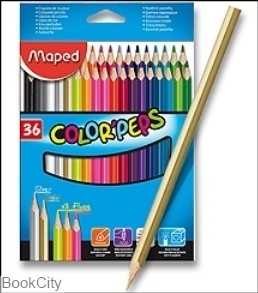 مدادرنگی 36 رنگ مقوایی Maped 832017 Colorpeps