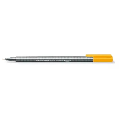 روان‌نویس نوک نمدی نارنجی نئون STAEDTLER 334-401 - 0
