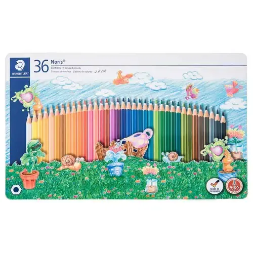 مدادرنگی 36 رنگ فلزی STAEDTLER 145SPM36