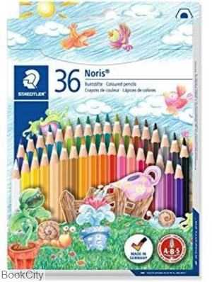 مدادرنگی 36 رنگ مقوایی STAEDTLER 144ND36