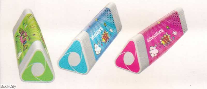 پاک‌کن 3 گوش رنگی schoolfans Kaleidoscope 92685 - 0