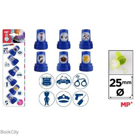 مهر فانتزی 6 عددی طرح پلیس MP 194-44