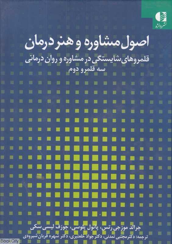 اصول مشاوره و هنر درمان (قلمروهای شایستگی در مشاوره و روان‌درمانی سه قلمرو دوم)