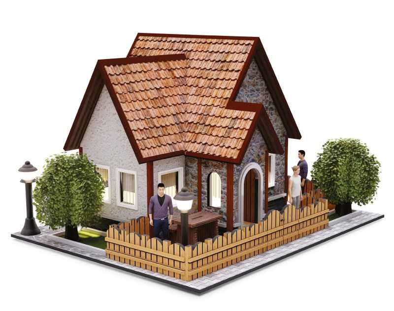 ویلای جنگلی ESHEL 8039 1:24 3D