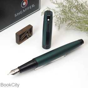 خودنویس سبز مات گیره مشکی SHEAFFER 300