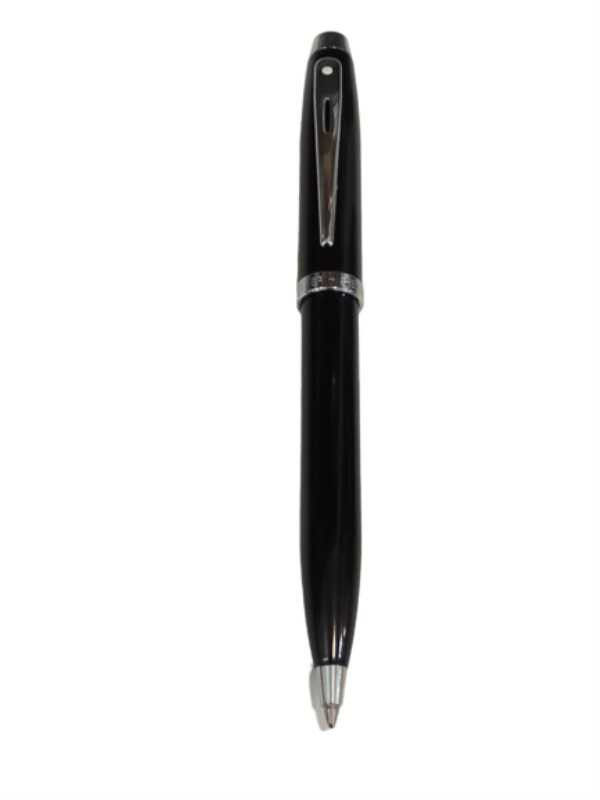 خودکار لاک مشکی گیره استیل SHEAFFER 100