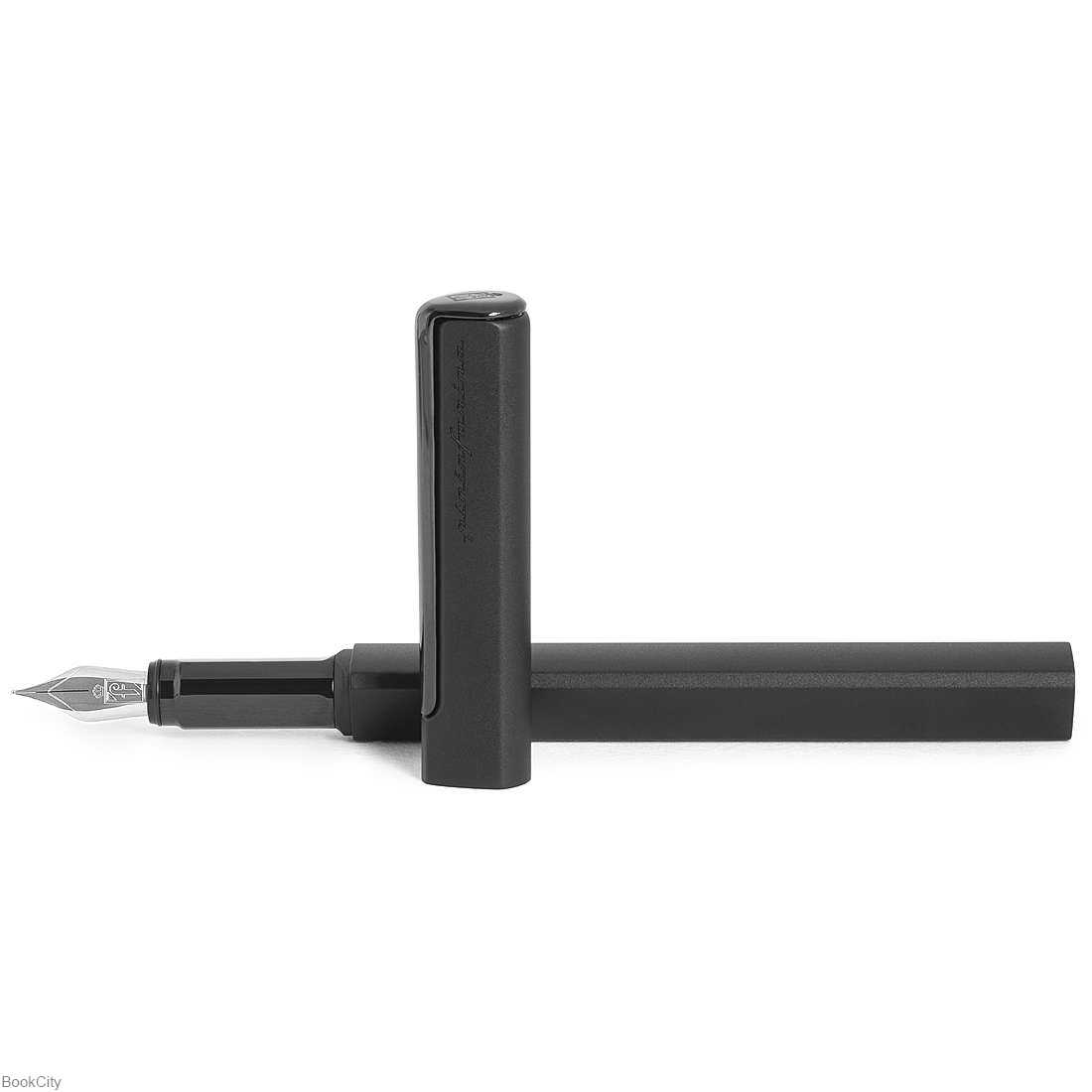 خودنویس مشکی مات گیره مشکی Pininfanina PF ONE M