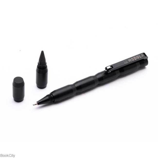 خودکار و مداد بدنه استیل مشکی Pininfanina Modula