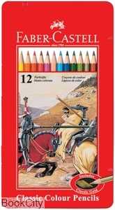 مدادرنگی 12 رنگ فلزی FABER CASTELL 115844 Classic - 0