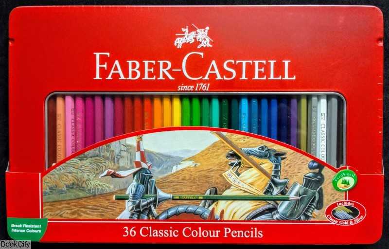 مدادرنگی 36 رنگ فلزی FABER CASTELL 115846 Classic