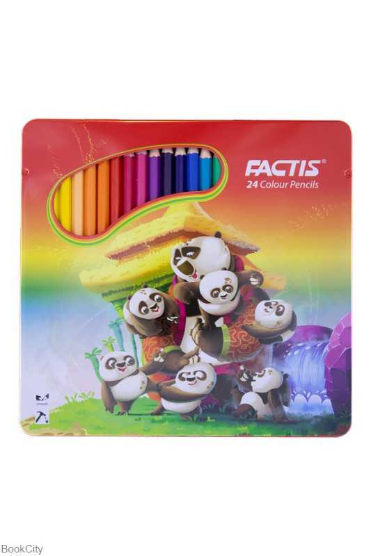 مدادرنگی 24 رنگ فلزی FACTIS - 0