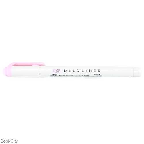 ماژیک های‌لایت 2 سر Zebra Mildliner Baby Pink