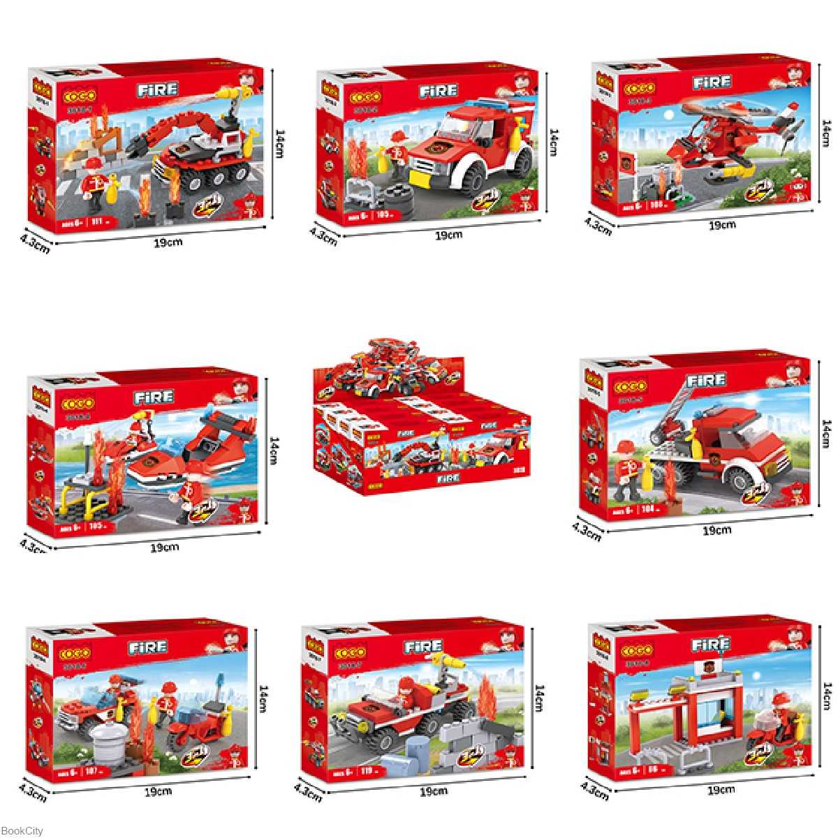 ساختنی Fire 3018 86-111pcs