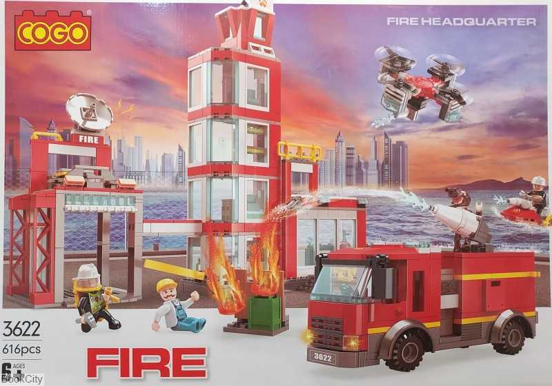 ساختنی Fire 3622 661pcs