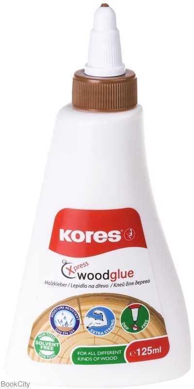 چسب چوب Kores 75725 125ml - 0