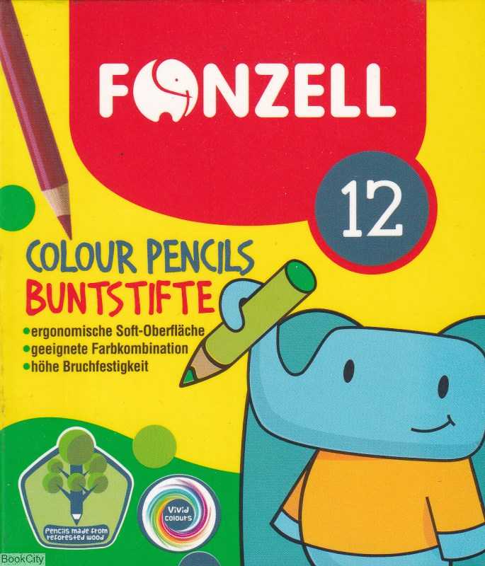 مدادرنگی 12 رنگ مقوایی FONZELL 685082 - 0