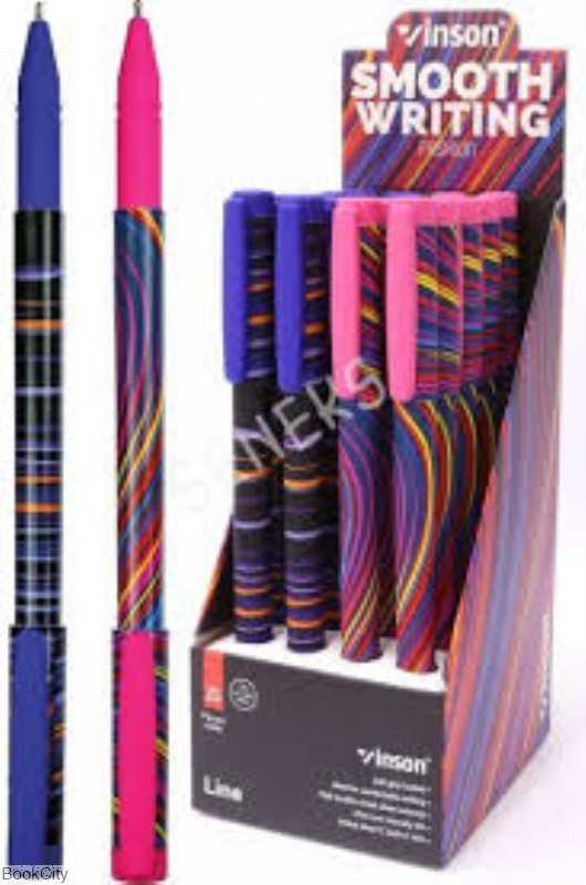 روان‌نویس آبی درب‌دار Vinson Fashion A22