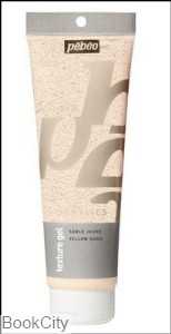 مدیوم آکریلیک شنی زرد Pebeo 525002 Studio 250ml