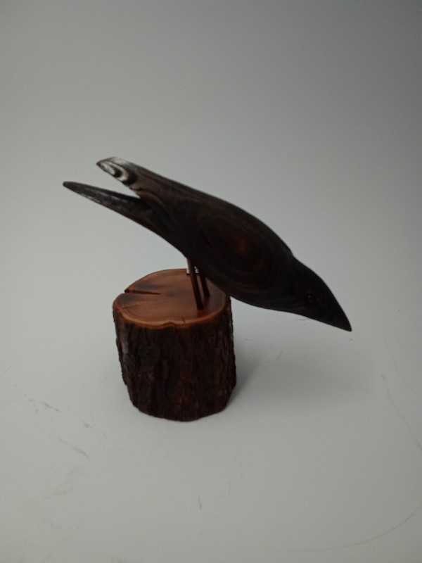 مجسمه کلاغ بزرگ پورشیخ - 0