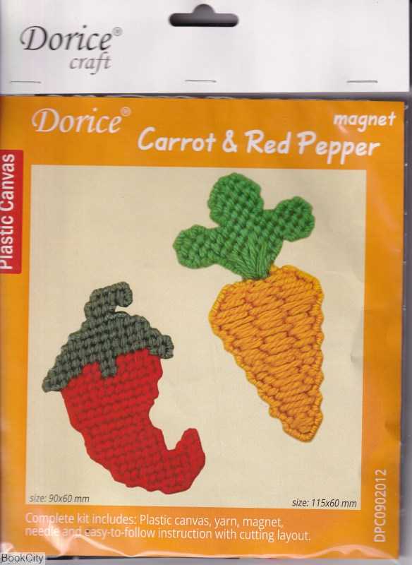 کیت طرح هویج و فلفل Dorice Carrot and Pepper DPC0902012 - 0