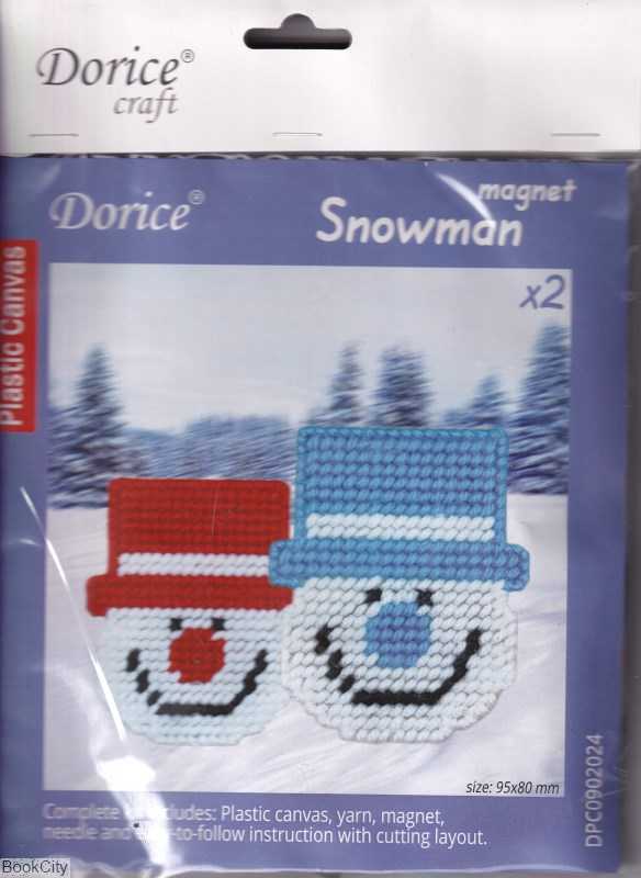 کیت طرح آدم‌برفی Dorice Snowman DPC0902024