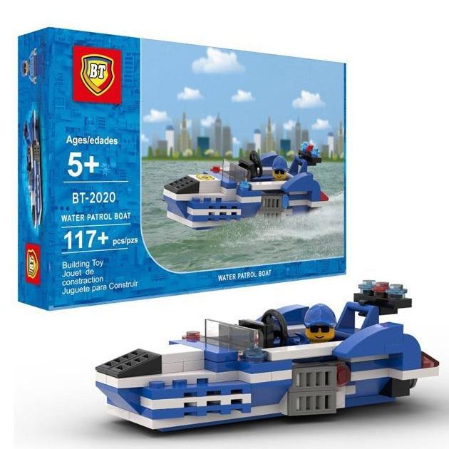 ساختنی پلیس Water Patrol Boat 117pcs BT2020