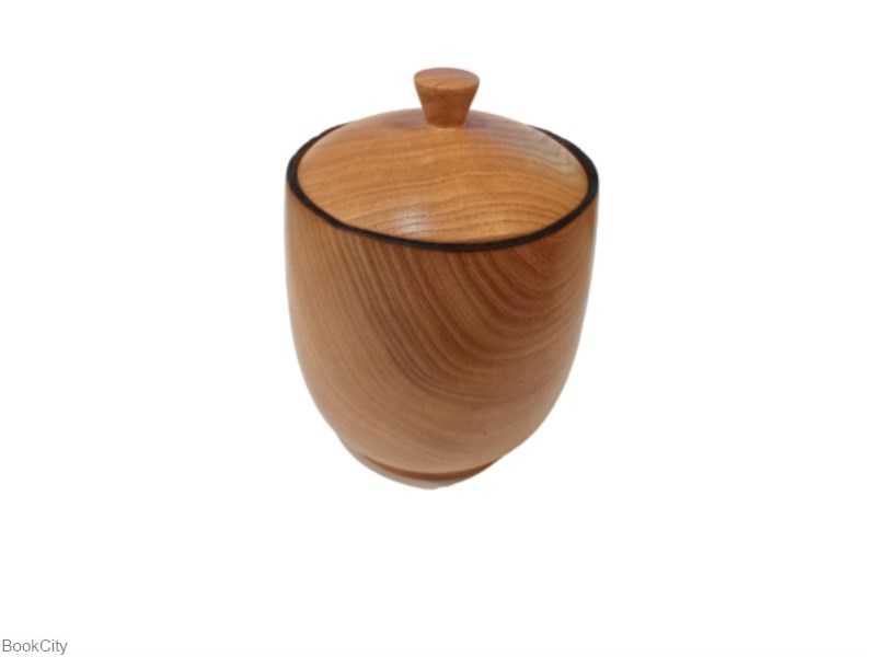 ظرف چوبی درب‌دار سایز 9 Mona Crafts
