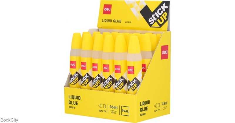 چسب مایع 2 سر deli A21310 35ml