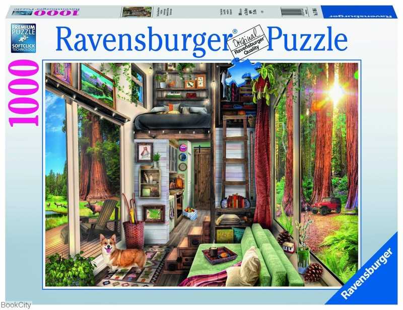 پازل Redwood Forest Tiny House 1000pcs 17496